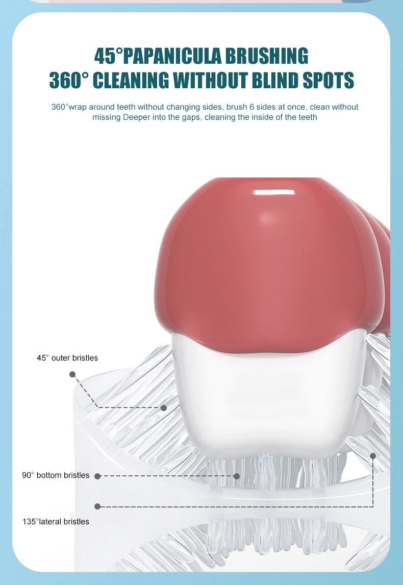 Children's U-shaped Electric Toothbrush